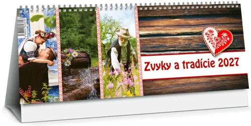 Zvyky a tradície 2027 - stolový kalendár