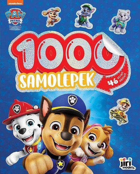 1000 samolepek s aktivitami Tlapková patrola