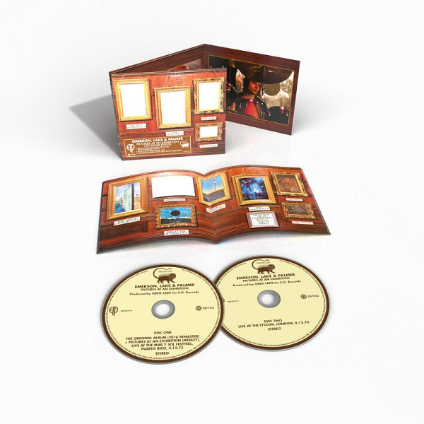 2CD Emerson, Lake & Palmer: Pictures At an Exhibition