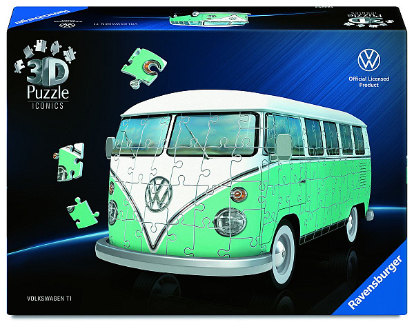 3D Puzzle Iconics: Volkswagen T1 162 dílků