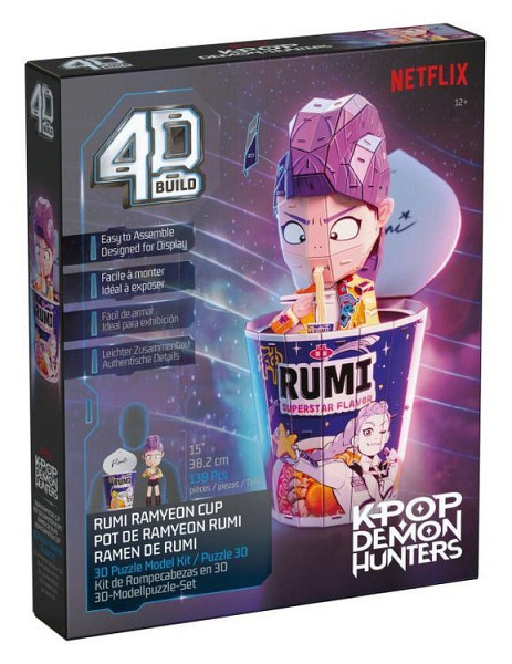 3D Puzzle KPop Demon Hunters/Rumi Ramyeon Cup 138 dílků