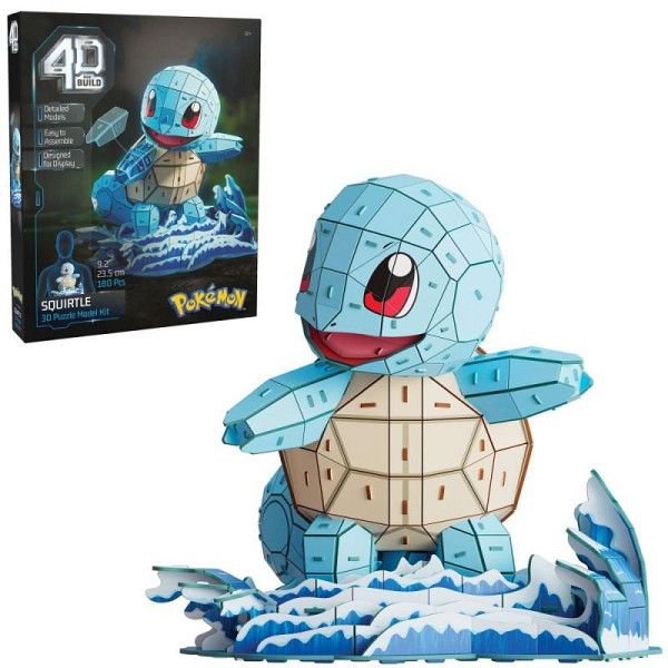 3D Puzzle Pokémon - Squirtle 180 dílků
