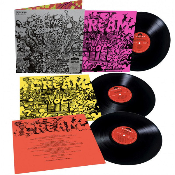 3LP Cream: Wheels Of Fire (Live At The Fillmore & Winterland Expanded Deluxe Edition)
