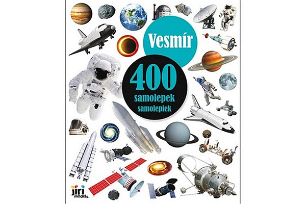 400 samolepek Vesmír