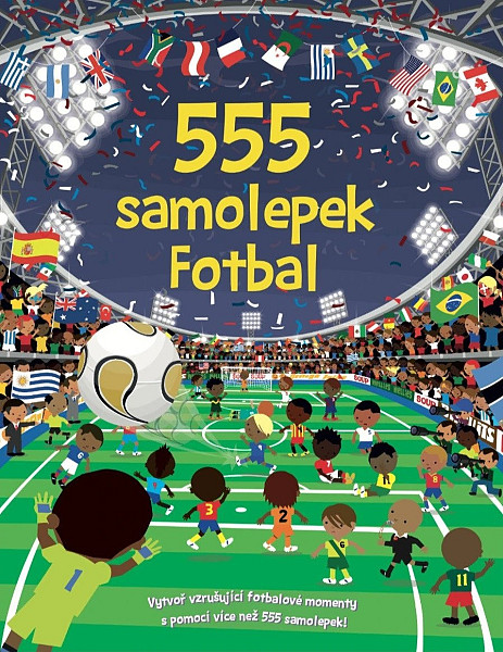 555 samolepek Fotbal