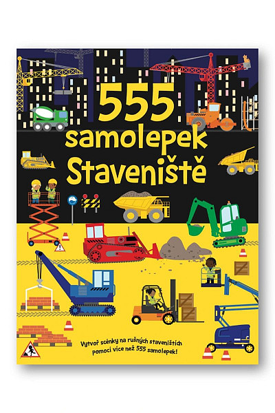 555 samolepek Staveniště