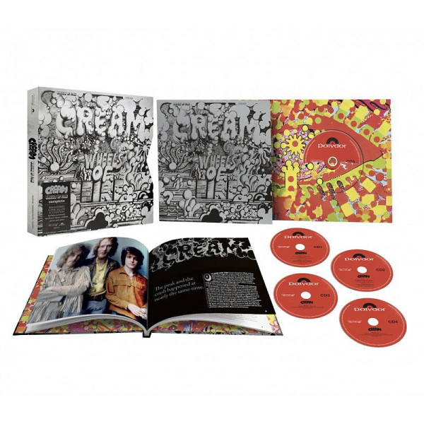 5CD Cream: Wheels Of Fire (Live At The Fillmore & Winterland Expanded Deluxe Edition)