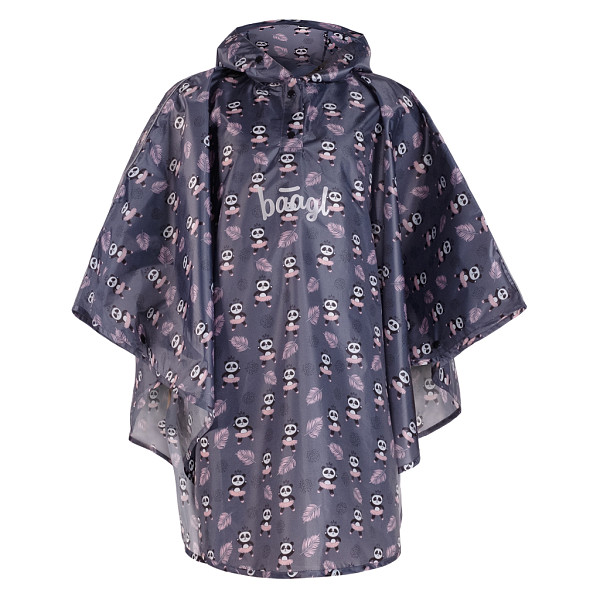 BAAGL Outdoor pláštěnka pončo Panda vel. S (110 -130 cm)