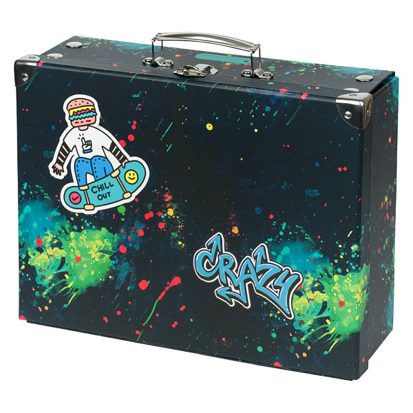 BAAGL Skládací školní kufřík Chill s kováním