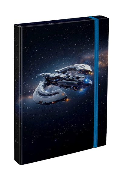 BAAGL Desky na školní sešity A4 Vesmírna loď