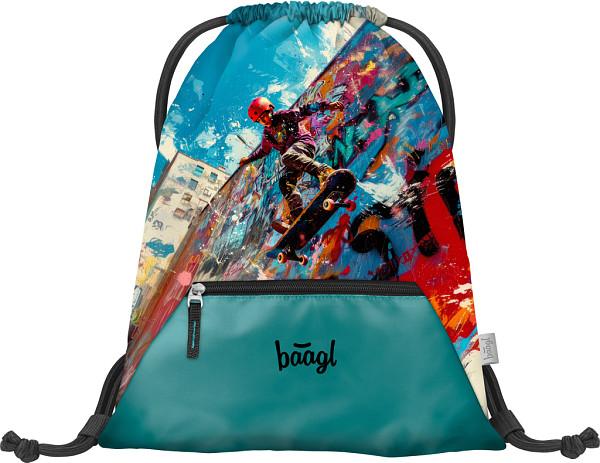 BAAGL Sáček s kapsou Skatepark