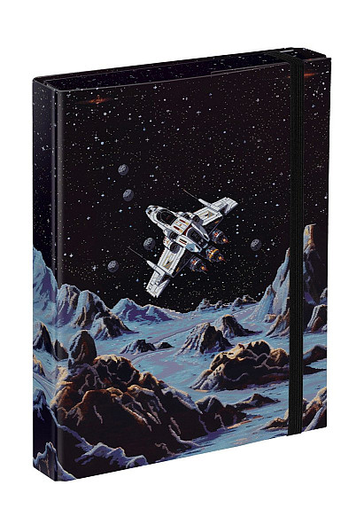 BAAGL Desky na školní sešity A5 Pixel Space