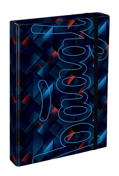 BAAGL Desky na školní sešity A4 Jumbo Indigo