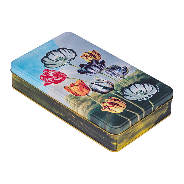 Plechová dóza Tulipány - Kateřina Winterová collection