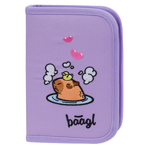 BAAGL Školní penál jednopatrový Kapybara