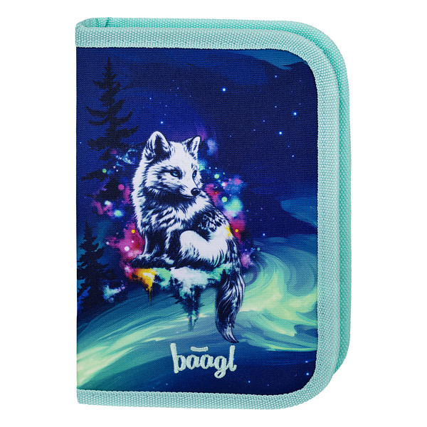 BAAGL Školní penál jednopatrový Aurora GRS