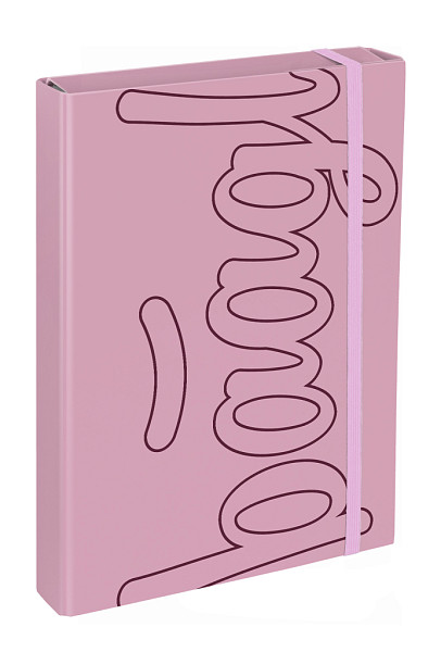 BAAGL Desky na školní sešity A4 Jumbo Rose