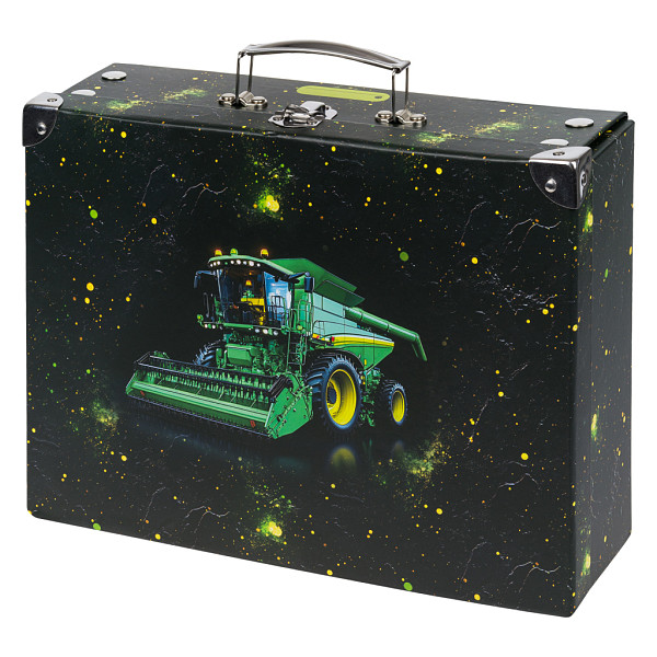 BAAGL Skládací školní kufřík Traktor s kováním