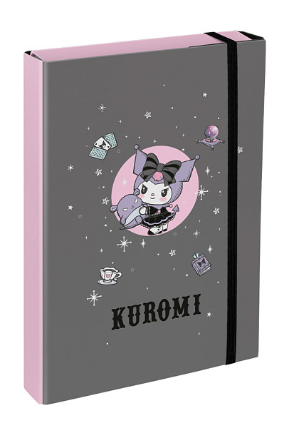 BAAGL Desky na školní sešity A4 Jumbo Kuromi Grey