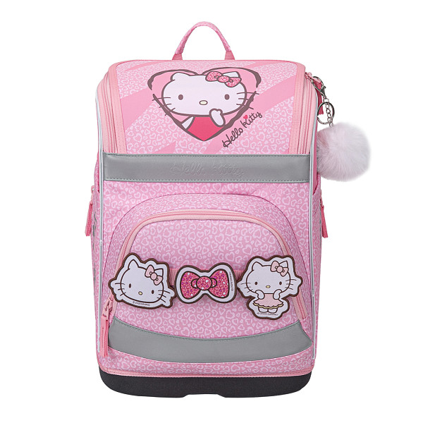 BAAGL Školní aktovka Zippy Plus Hello Kitty Sweet Leopard GRS