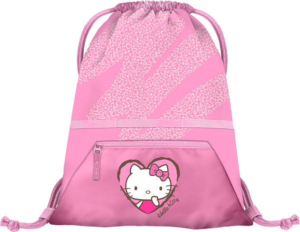 BAAGL Sáček s kapsou Hello Kitty Sweet Leopard GRS