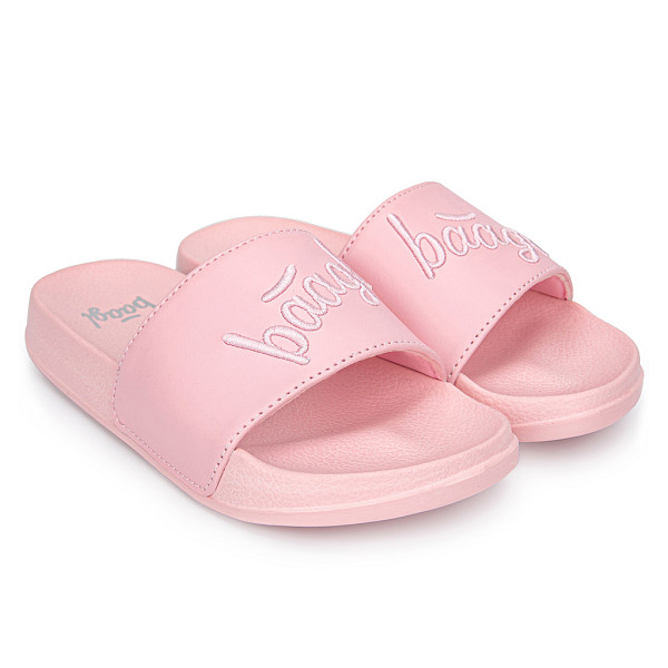 BAAGL Pantofle Logo Pink vel. 39