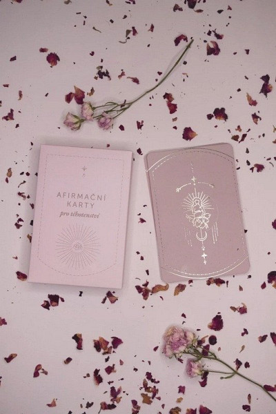 Afirmační karty pro těhotenství
