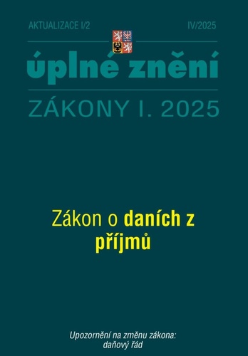 Aktualizace I/2 2025 - Daně z příjmů