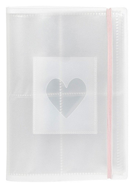 Album na kartičky A5 K-POP s gumou 160 karet