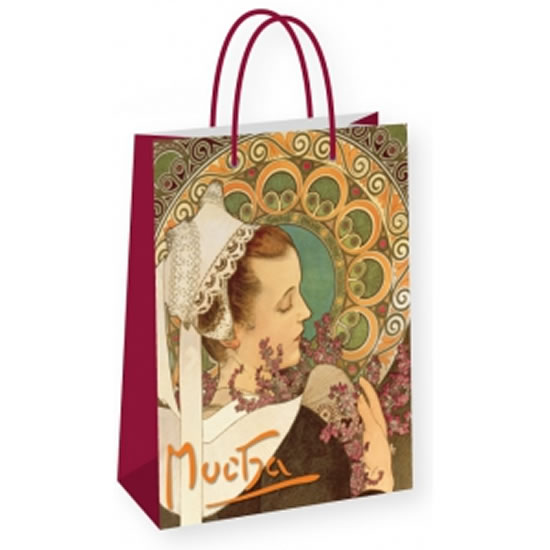 Alfons Mucha - Heather/dárková taška velká