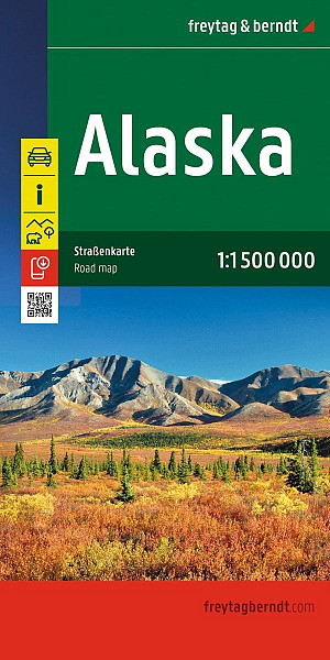Aljaška 1 : 1 500 000 / silniční mapa