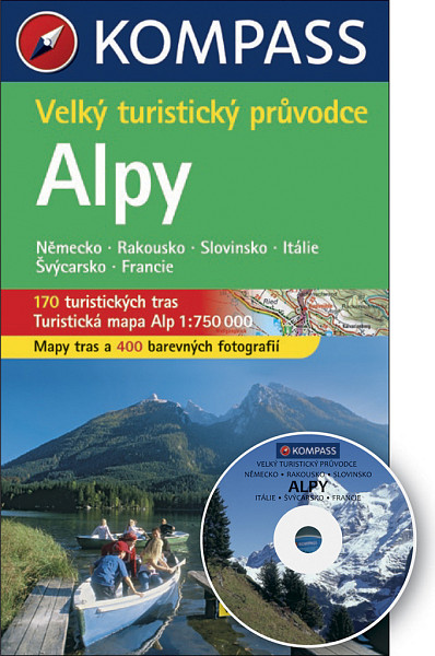 Alpy Kompass - průvodce, 3.vydání
