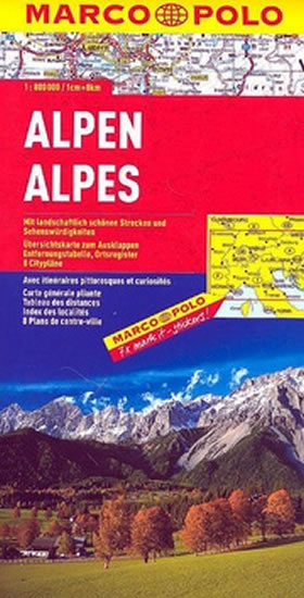 Alpy/mapa 1:800T