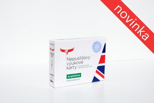 Angličtina - Nepustilovy výukové karty / Mírně pokročilí