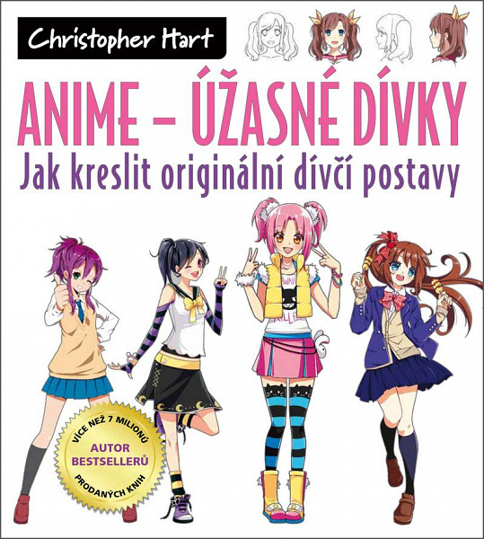 Anime - Úžasné dívky: Jak kreslit originální dívčí postavy