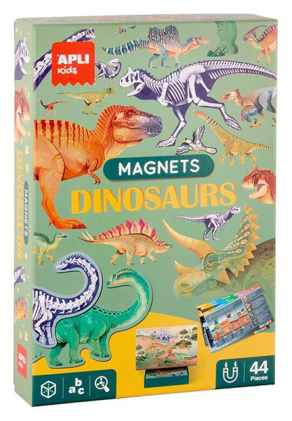 APLI edukační hra s magnety - Dinosauři
