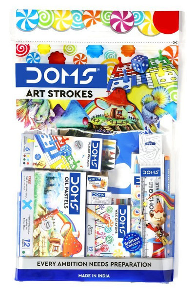Art Strokes - sada na kreslení a malování v závěsném pouzdru (39 ks)