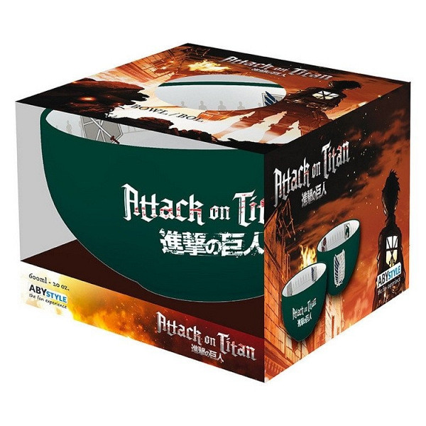 Attack on Titan Miska 600 ml