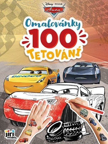 Auta - Omalovánky a 100 tetování