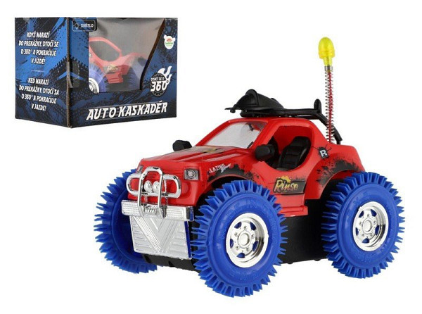 Auto kaskadérské, světlo, zvuk