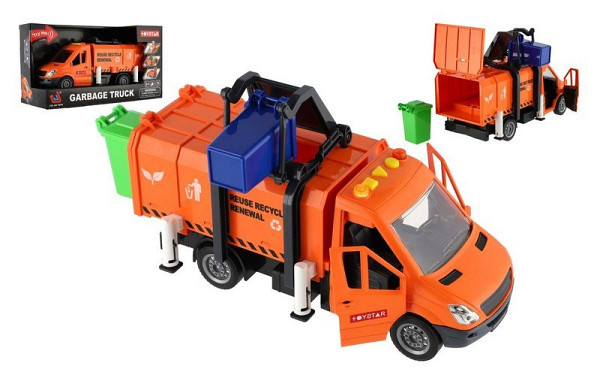 Auto popeláři, setrvačník, světlo, zvuk