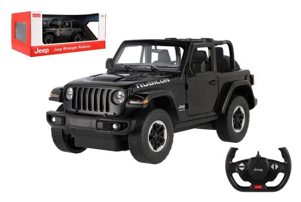 Auto RC Jeep Wrangler Rubicon RASTAR černýdálk. Ovládání
