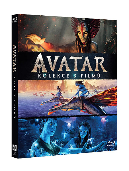 Avatar kolekce 3 filmů 3BD
