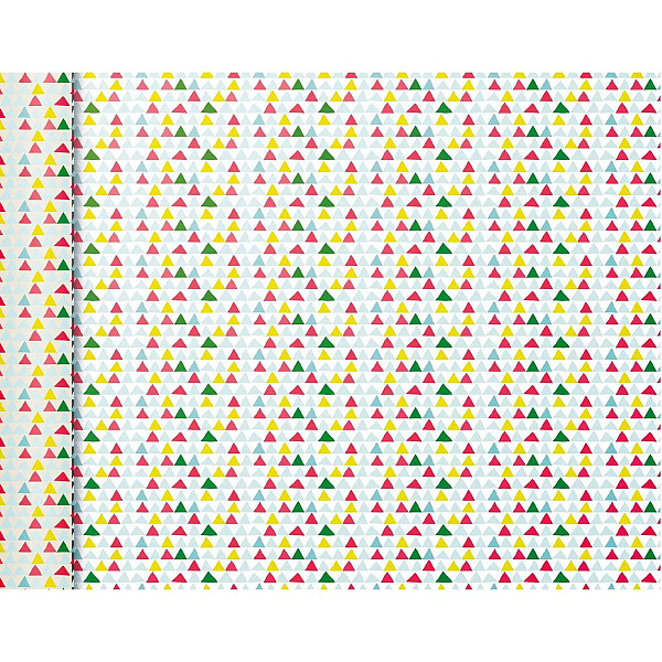 Balicí papír Tiny Roll Pink triangle - 80g, 5x0,35m