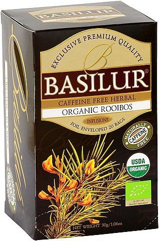 BASILUR BIO Organic Rooibos přebal 25x1,5g