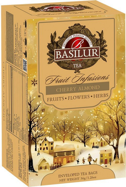 BASILUR Christmas Fruit Cherry Almond přebal 20x1,8g