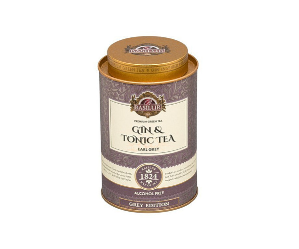 BASILUR Gin & Tonic Earl Grey plech 75g