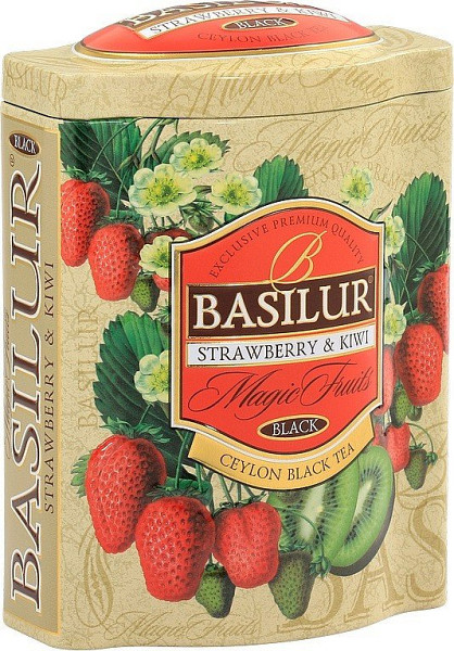 BASILUR Magic Strawberry & Kiwi plech 100g