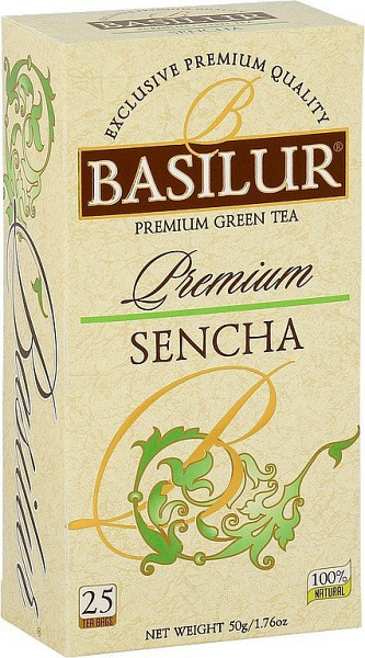 BASILUR Premium Sencha nepřebal 25x2g