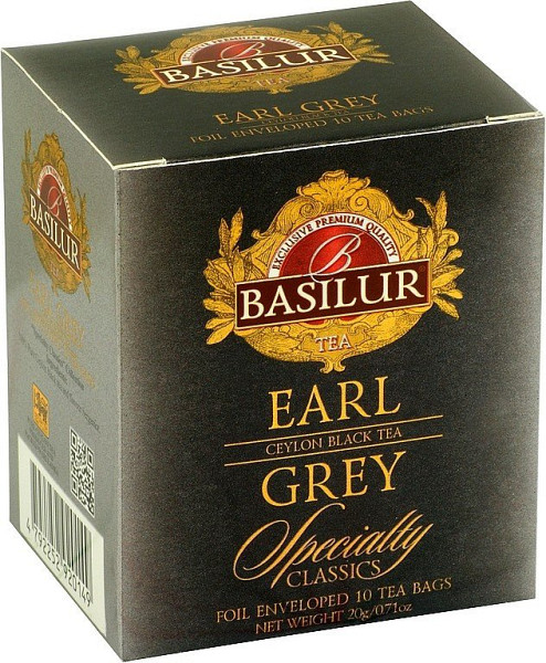 BASILUR Specialty Earl Grey přebal 10x2g
